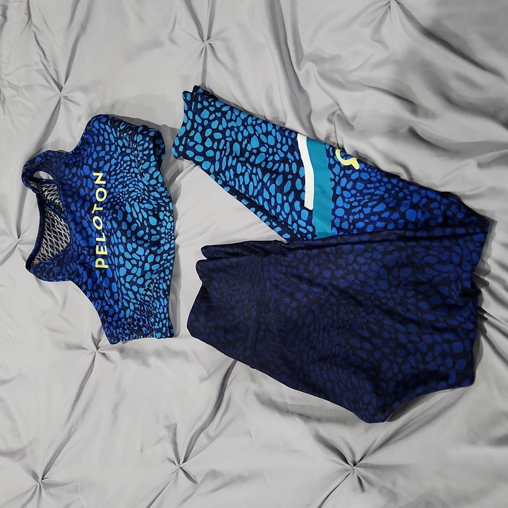 Peloton legging and sports bra set